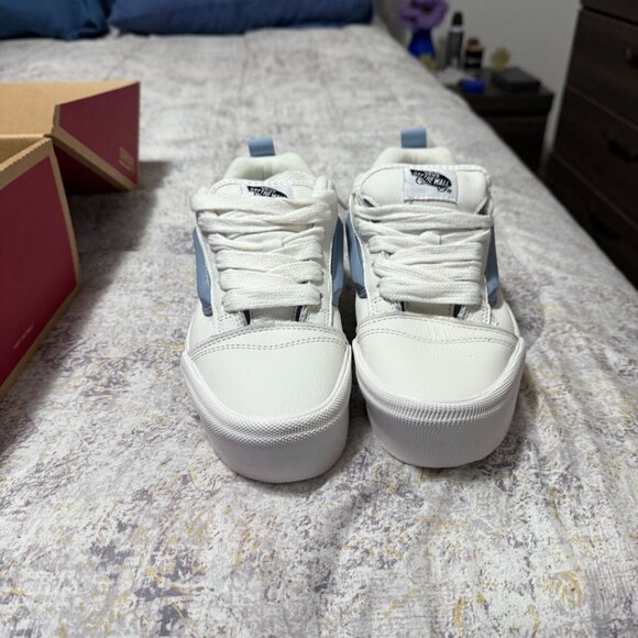 Vans Knu Skool Stackform baby bleu and white ( brand new) size 7 womens - Picture 4 of 4